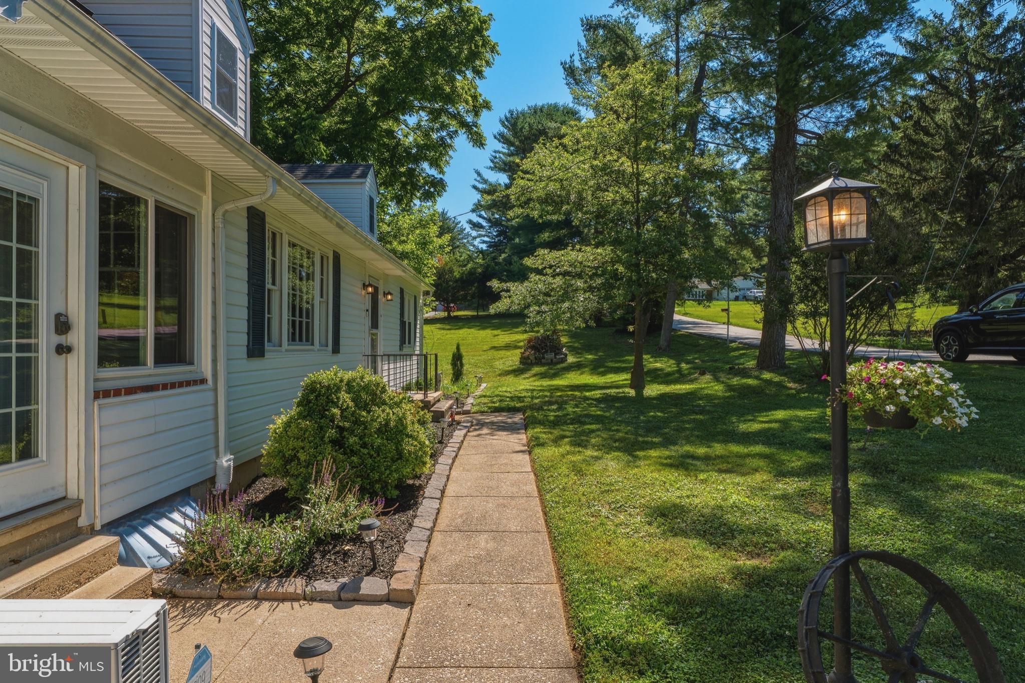1102 Greenway Road Cockeysville, MD 21030 - Photo 46 of 47 Charming home with lush greenery.