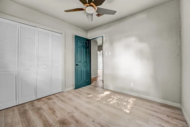 wooden floor in an empty room
