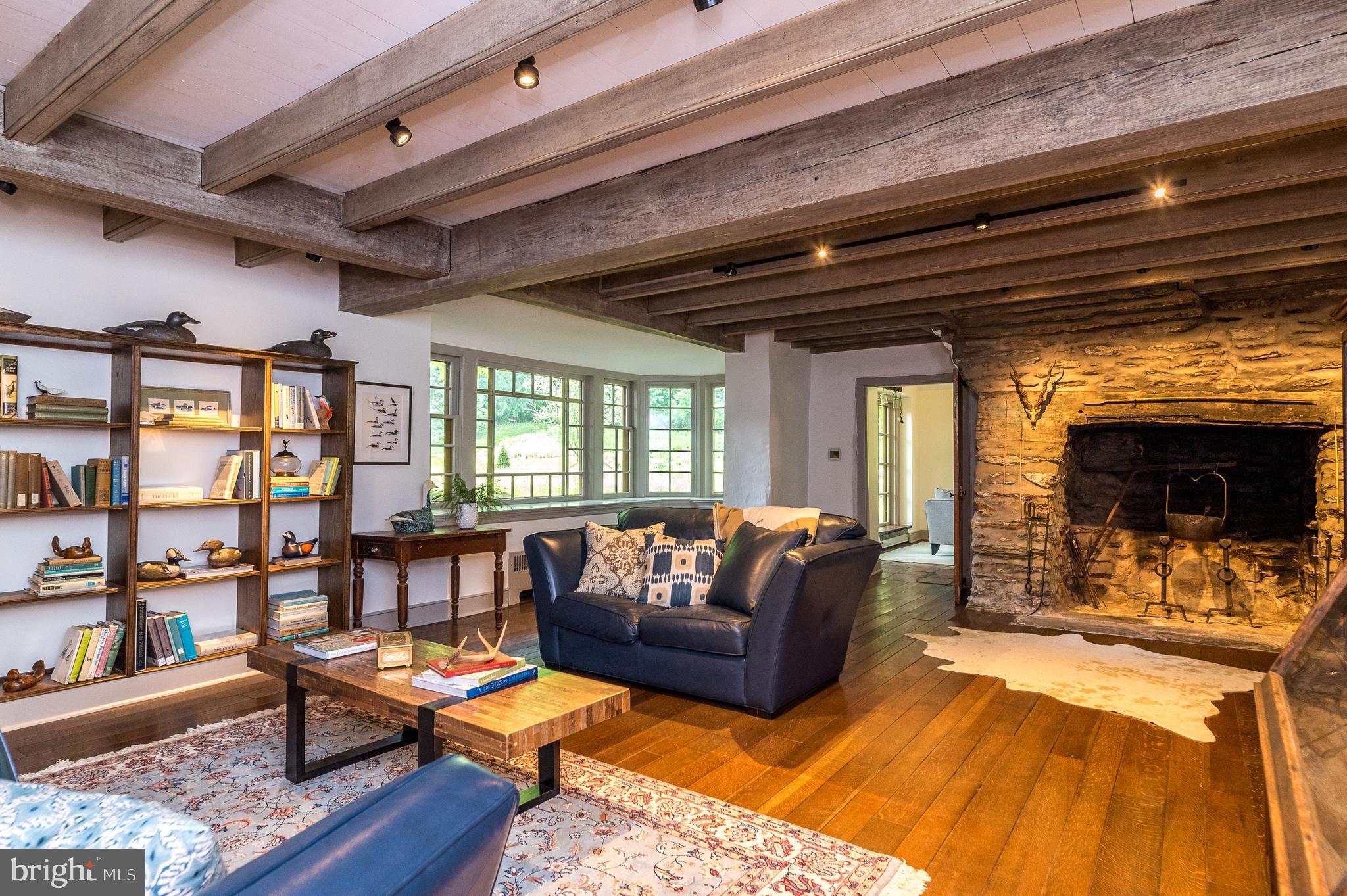 876 Brower Road Wayne, PA 19087 - Photo 23 of 59 Exposed beams on ceiling