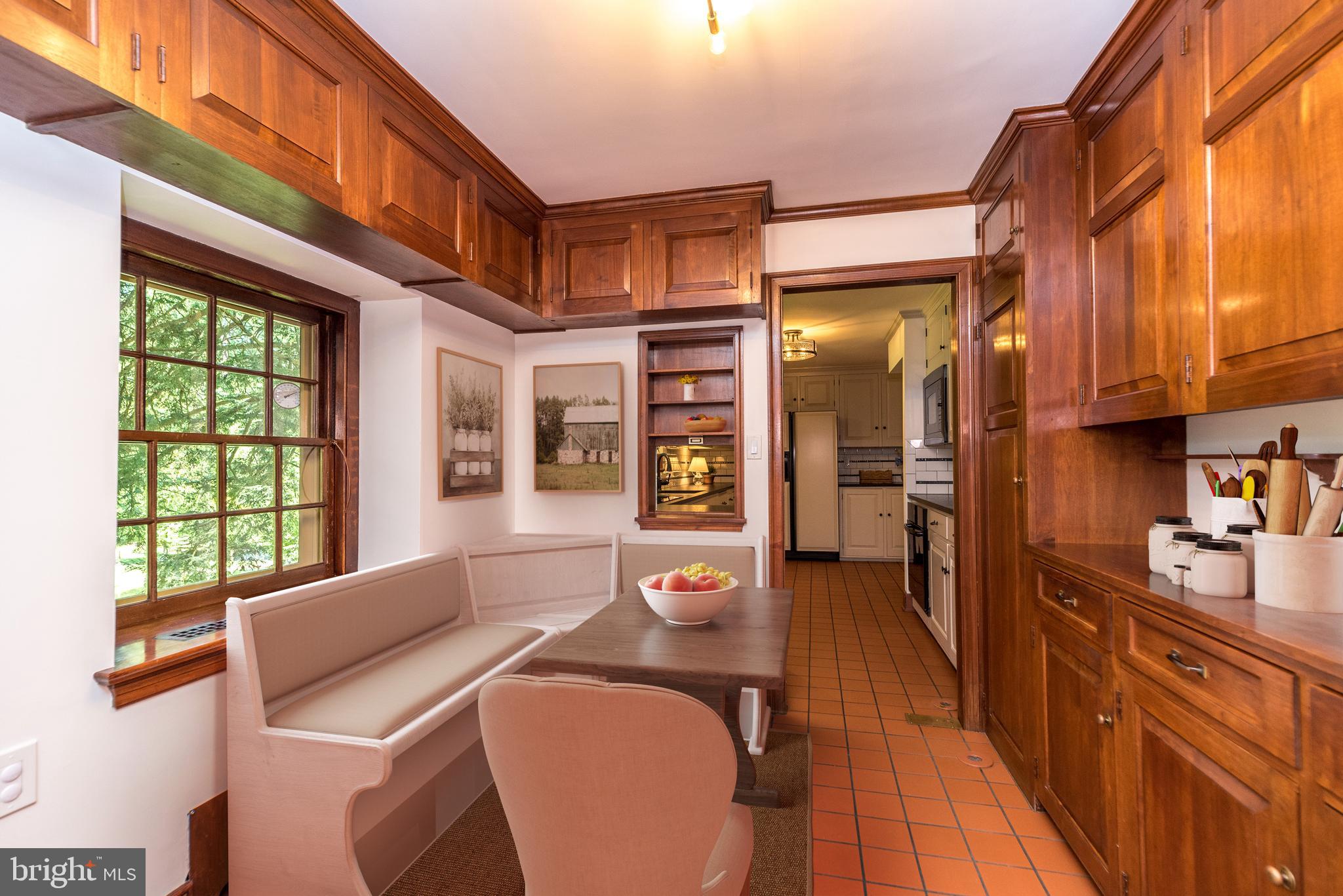 876 Brower Road Wayne, PA 19087 - Photo 27 of 59 Kitchen- Pantry and Eating Area (virtually staged)