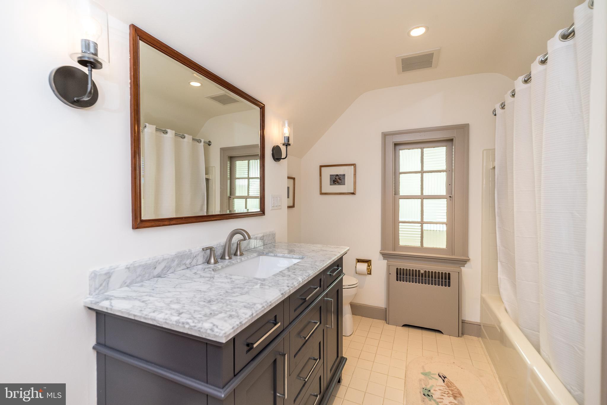 876 Brower Road Wayne, PA 19087 - Photo 44 of 59 Jack and Jill renovated Full Bath- 3rd Floor