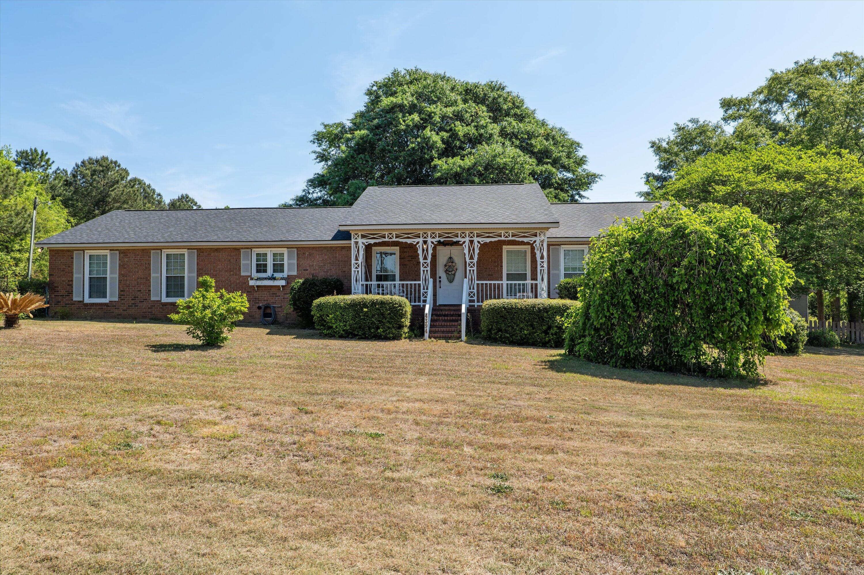 4394 Clements Road Hephzibah, GA 30815 - Photo 3 of 53 02-hephzibah-ga-brick-ranch-home-on-acre
