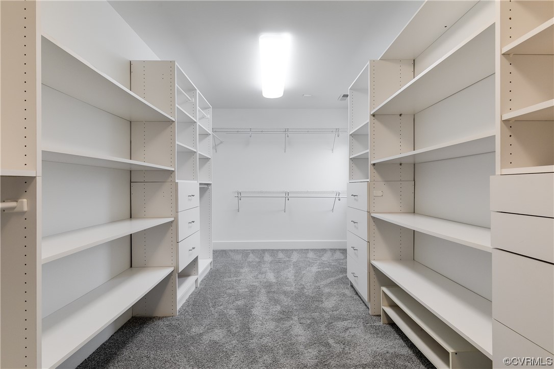 8312 Gwinnett Road Henrico, VA 23229 - Photo 30 of 50 a view of walk in closet with empty racks