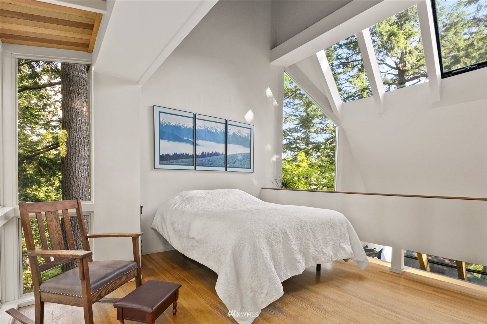 621 Willow Road Bellingham, WA 98225 - Photo 13 of 33 a bedroom with a bed and windows