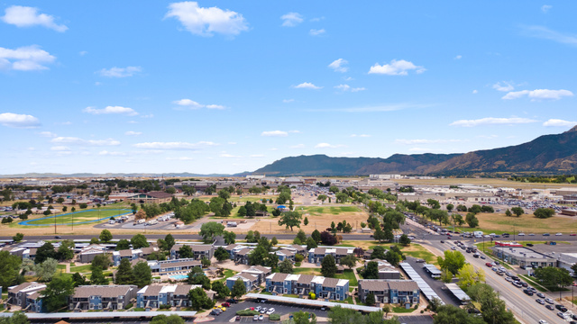2875 North 400 West, Unit 7 Layton, UT 84041 - Photo 29 of 29 Aerial perspective showcasing the surrounding landscape with distant mountains