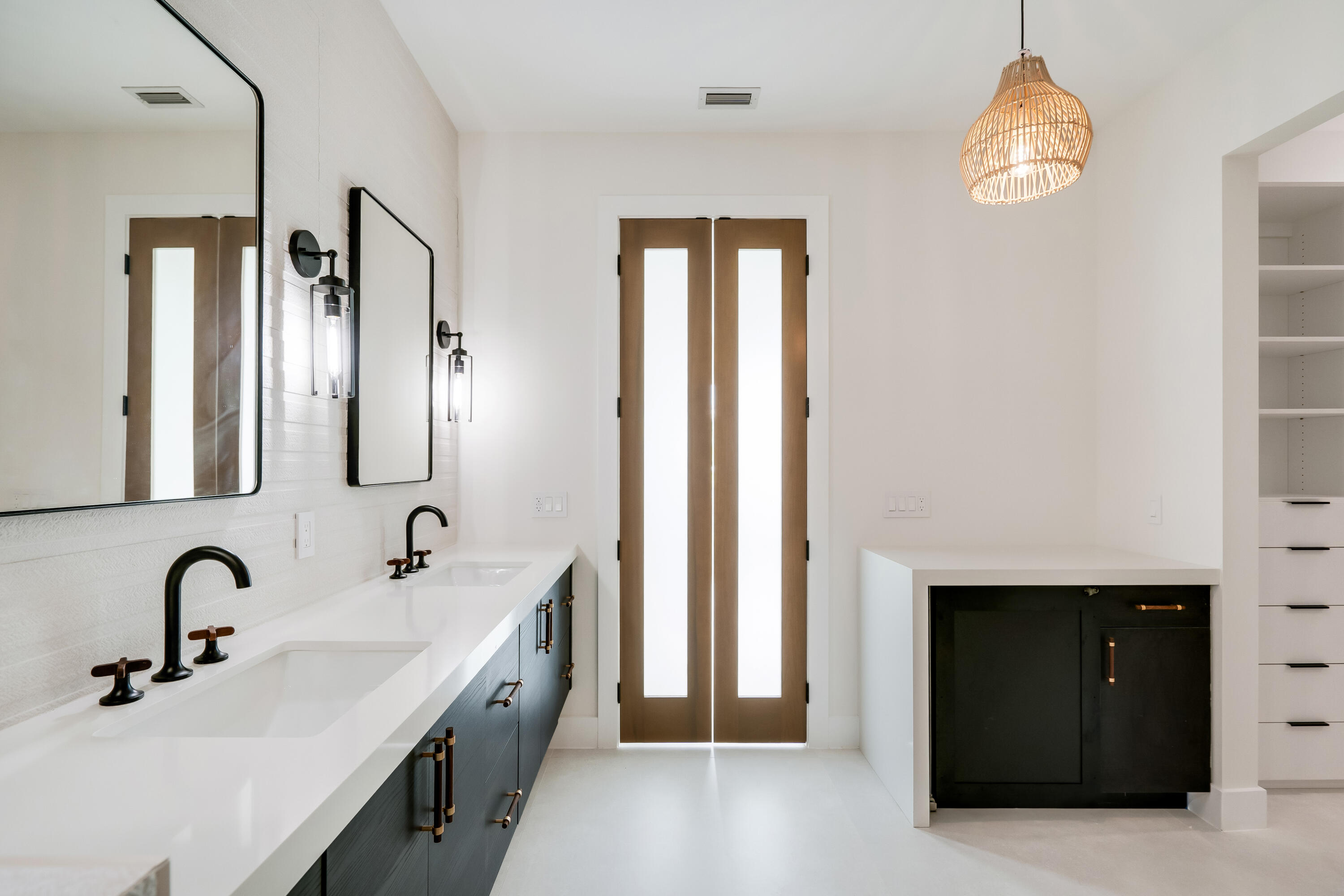 115 Spoonbill Road Tavernier, FL 33070 - Photo 35 of 85 a spacious bathroom with double vanity and a mirror