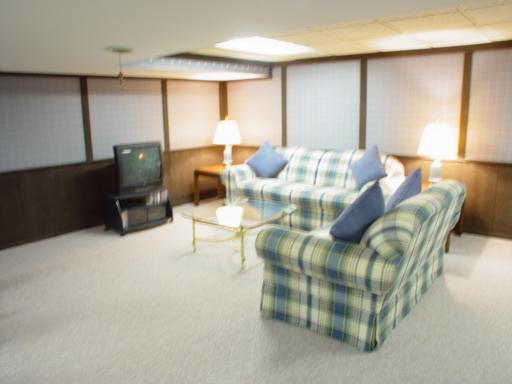 741 Braeburn Road Inverness, IL 60067 - Photo 9 of 10 a living room with furniture and a lamp