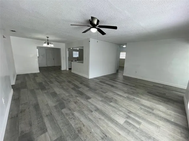 wooden floor in an empty room