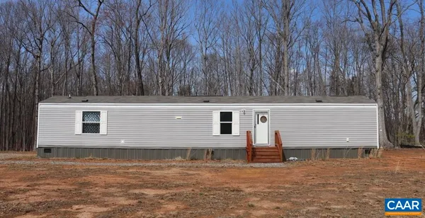 a backyard of a house