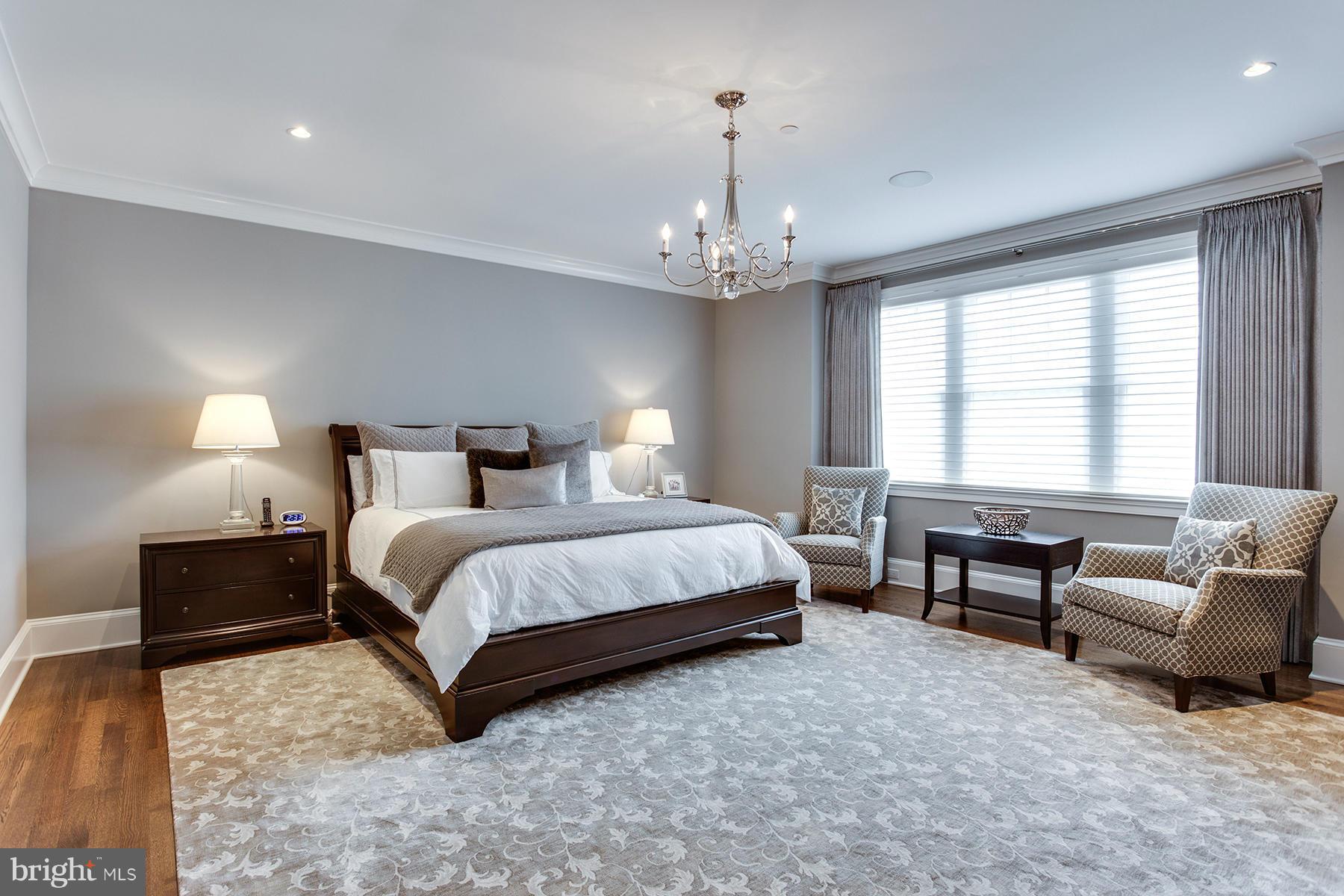 1909 Foxview Circle Northwest Washington, DC 20007 - Photo 16 of 30 a bedroom with bed and window