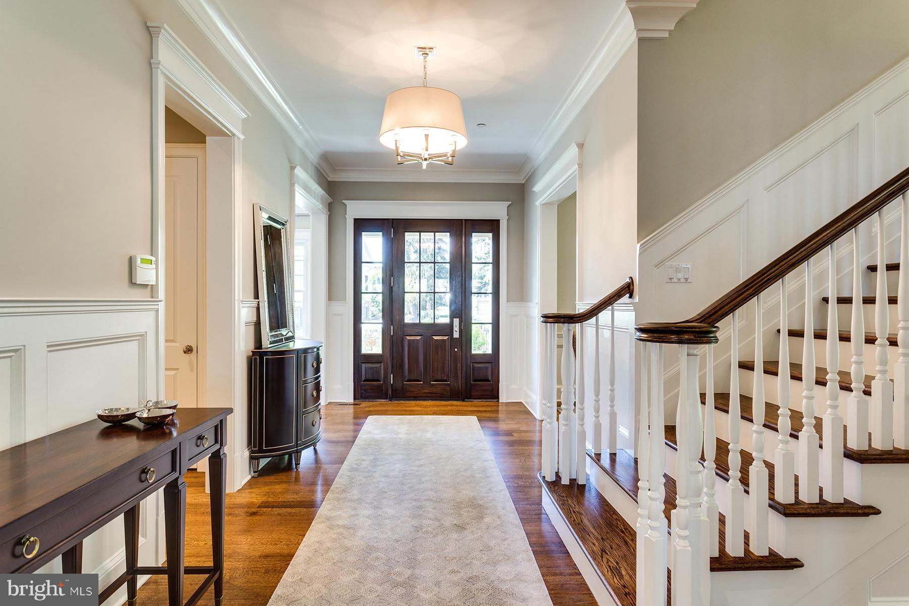1909 Foxview Circle Northwest Washington, DC 20007 - Photo 3 of 30 a view of a hallway with an entryway