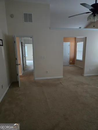 a view of empty room