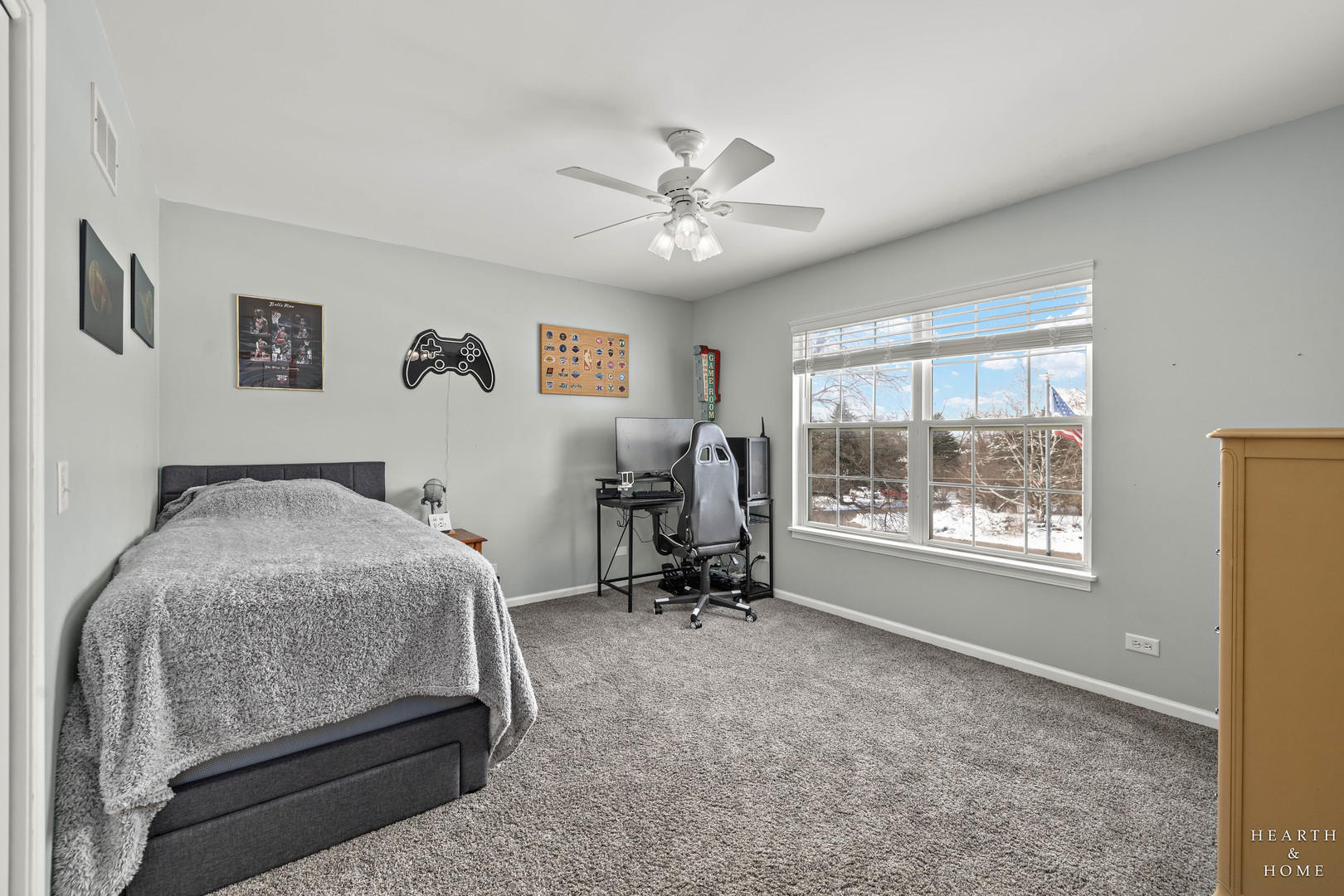 10514 Ridge Lane Marengo, IL 60152 - Photo 33 of 51 a bed room with a bed and a window