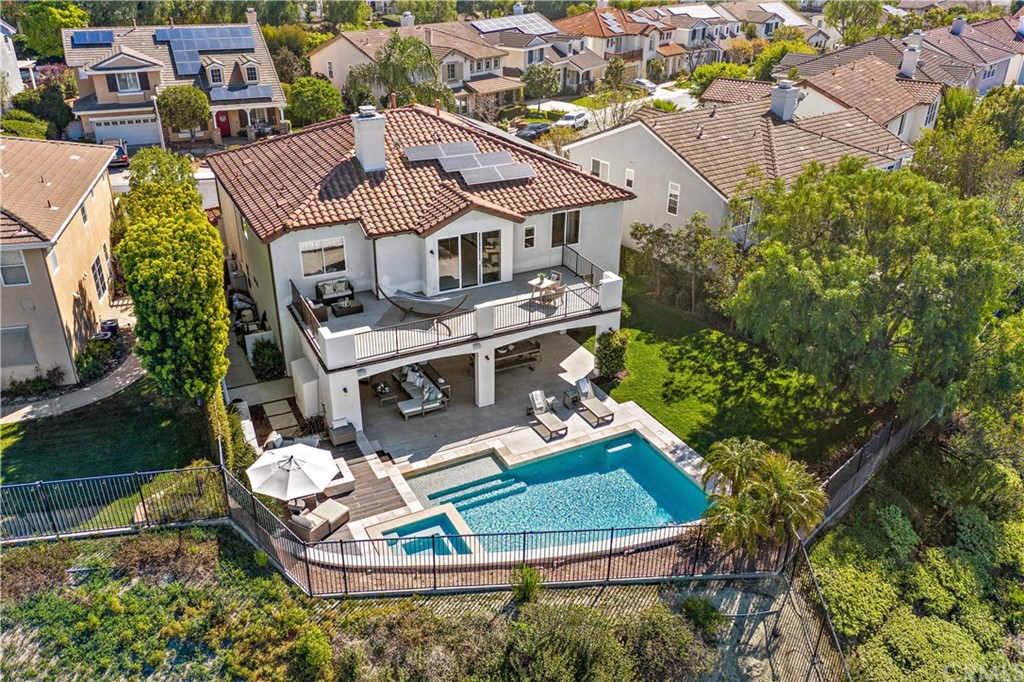 37 Oak View Drive Aliso Viejo, CA 92656 - Photo 43 of 46 an aerial view of a house with a garden