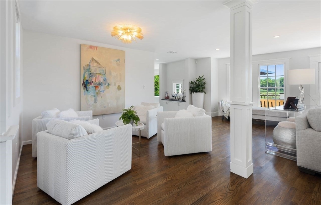 31 Bow Street Cohasset, MA 02025 - Photo 15 of 42 a living room with furniture and a large window