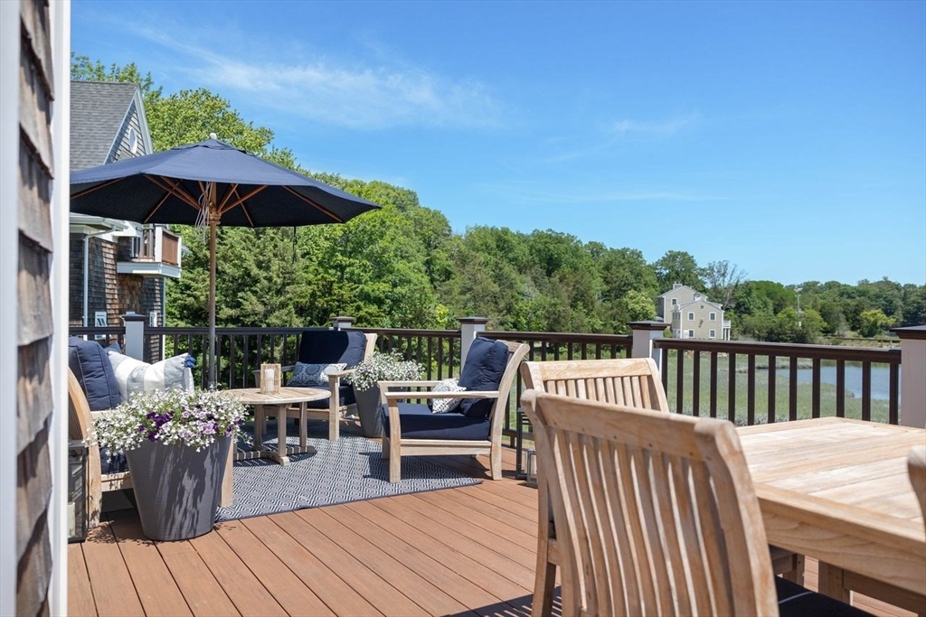 31 Bow Street Cohasset, MA 02025 - Photo 38 of 42 swimming pool view with a seating space