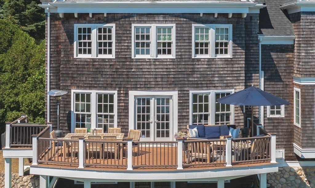 31 Bow Street Cohasset, MA 02025 - Photo 39 of 42 a view of a house with a deck