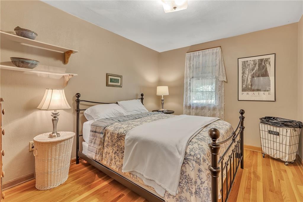 250 Neville Road Beaver, PA 15009 - Photo 18 of 25 2nd bedroom continues the gorgeous hardwood floors.