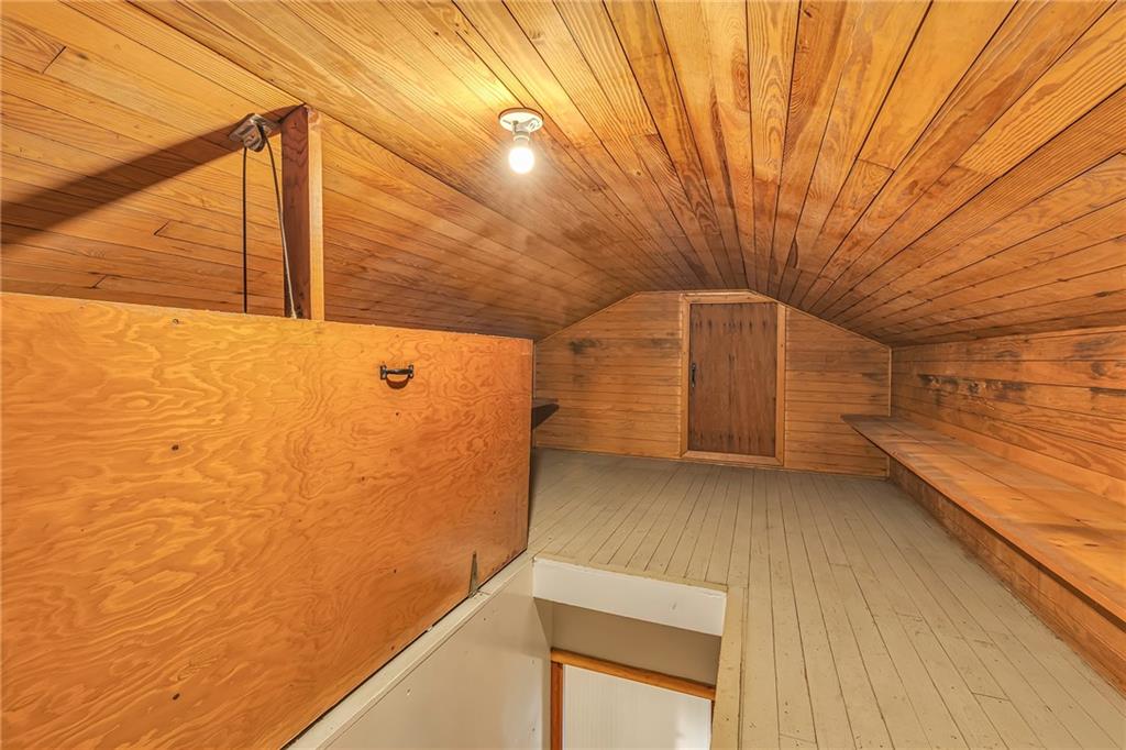 250 Neville Road Beaver, PA 15009 - Photo 23 of 25 Walk up attic storage and more attic storage through door.