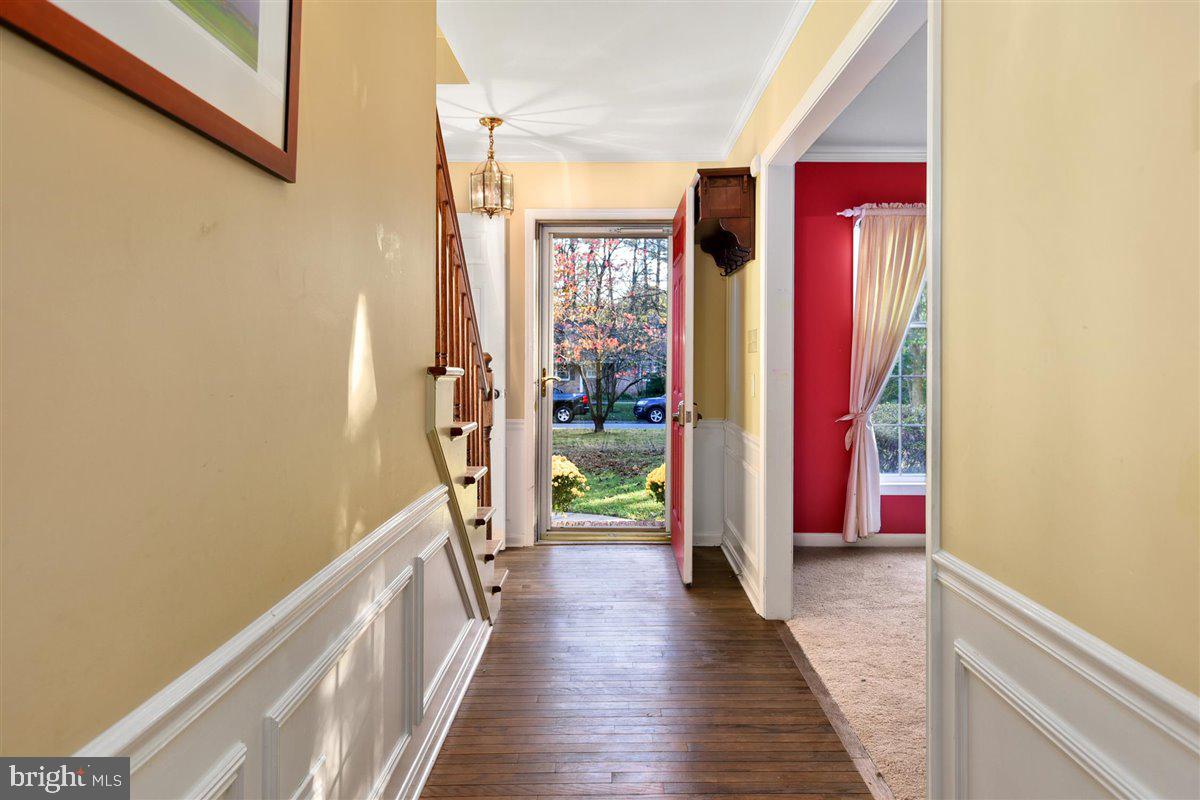 613 Fountain Road Salisbury, MD 21801 - Photo 3 of 44 Entrance Hall w/ full View Storm Door & Hardwoods