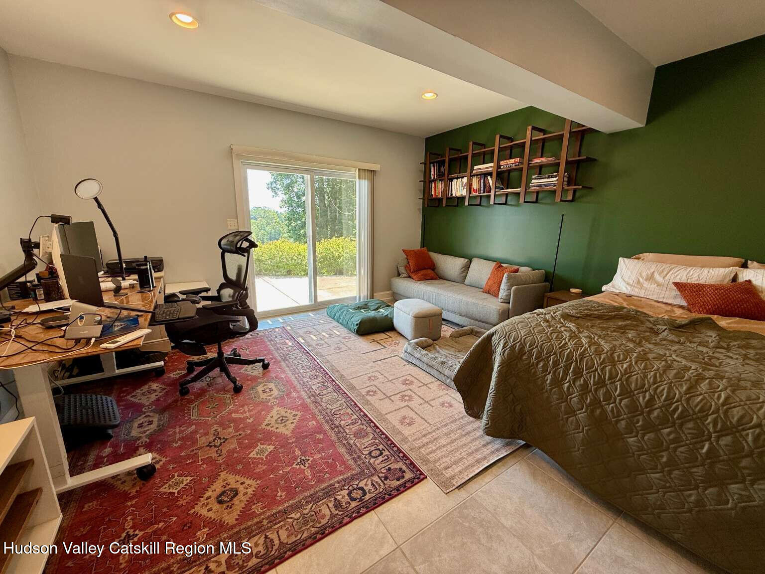 30 Aevo Road Accord, NY 12404 - Photo 12 of 41 a bedroom with two beds and a large window