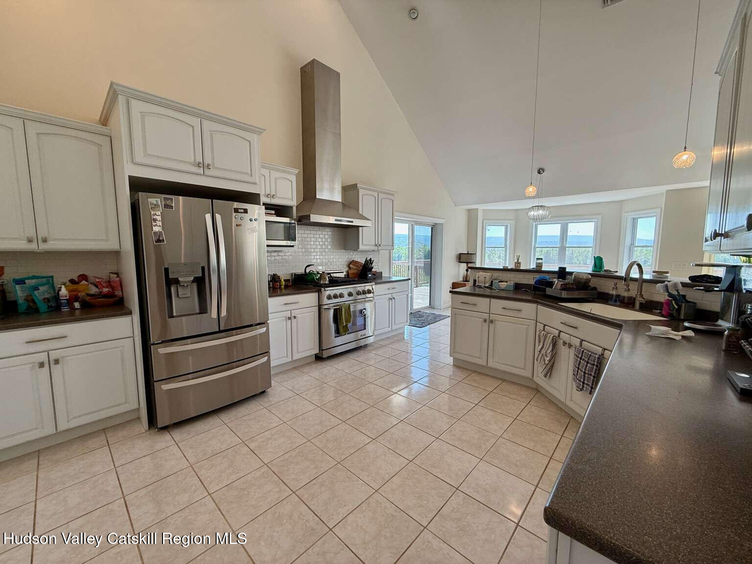 30 Aevo Road Accord, NY 12404 - Photo 4 of 41 a kitchen with granite countertop a refrigerator stove top oven and sink