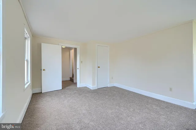 a view of empty room