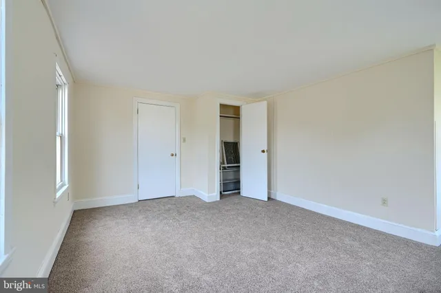 a view of empty room