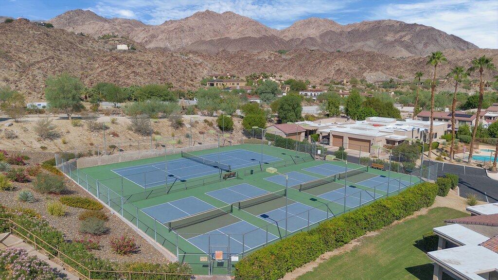 72302 Blueridge Court Palm Desert, CA 92260 - Photo 37 of 49 a view of a terrace with a garden
