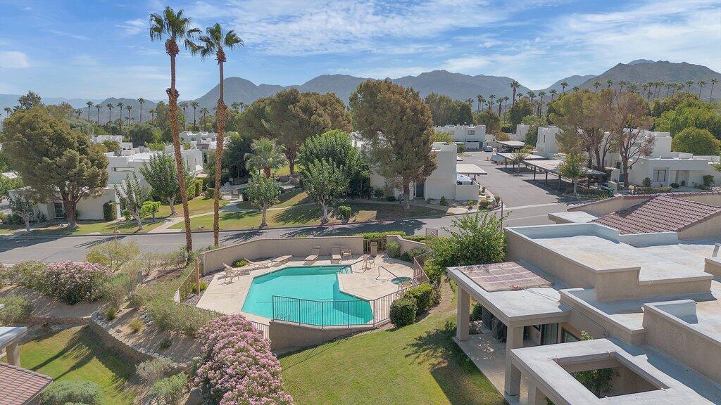 72302 Blueridge Court Palm Desert, CA 92260 - Photo 38 of 49 a view of a patio in backyard