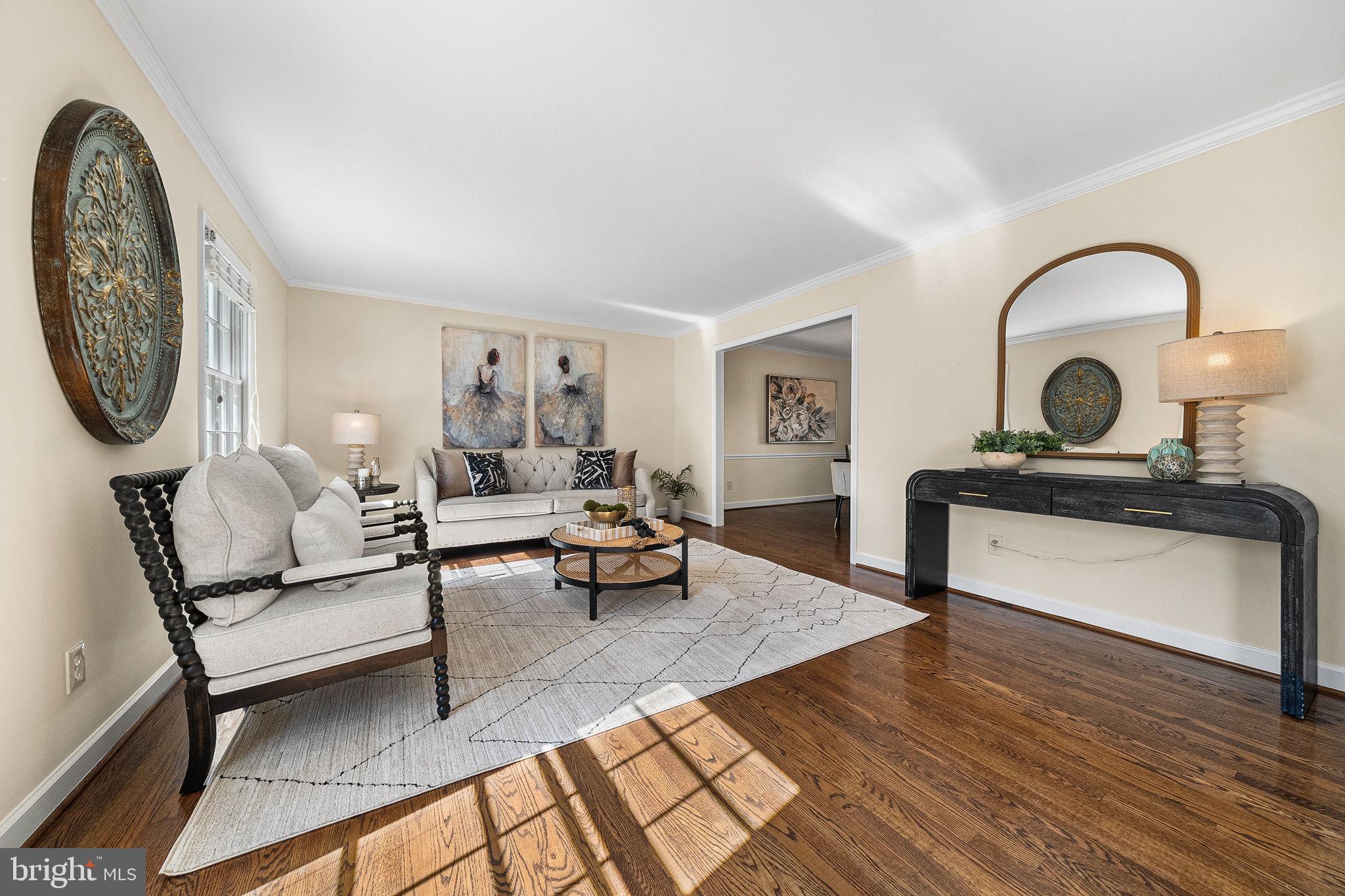 5407 Point Longstreet Way Burke, VA 22015 - Photo 15 of 69 Gorgeous Dark Hardwood Floors