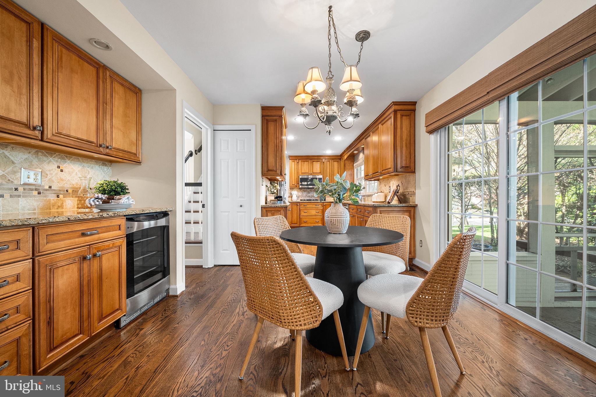 5407 Point Longstreet Way Burke, VA 22015 - Photo 26 of 69 Butler's Pantry w/Bev Refrigerator