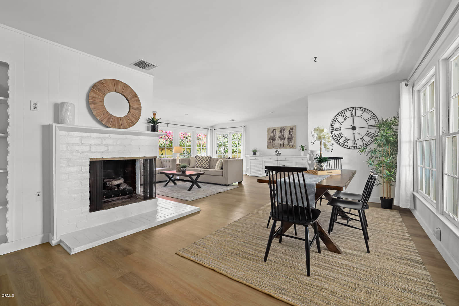 3815 Cartwright Street Pasadena, CA 91107 - Photo 5 of 25 a view of a livingroom with furniture and a fireplace