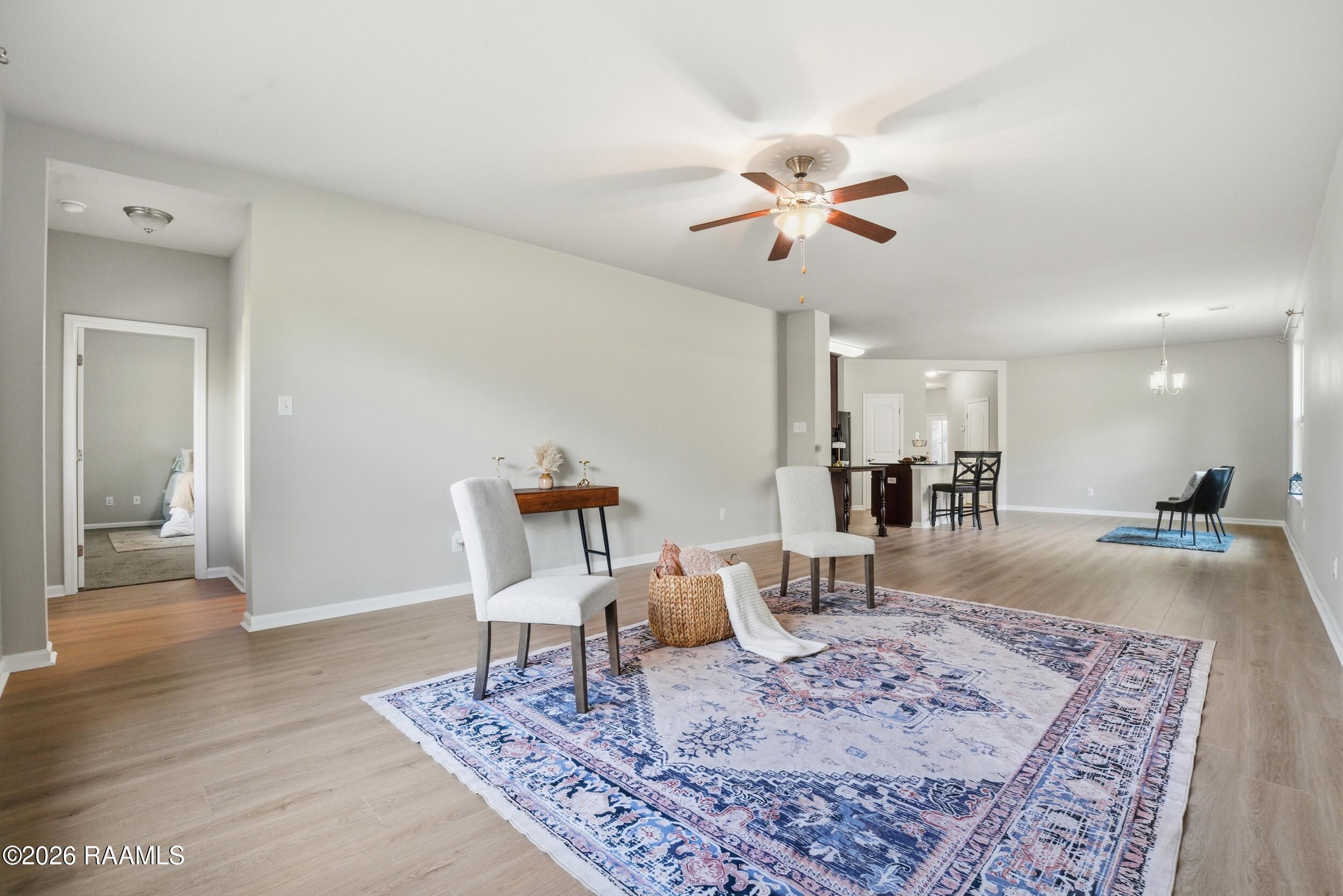 204 Bridle Way Lafayette, LA 70507 - Photo 5 of 9 HUGE living/Kitchen/dining area