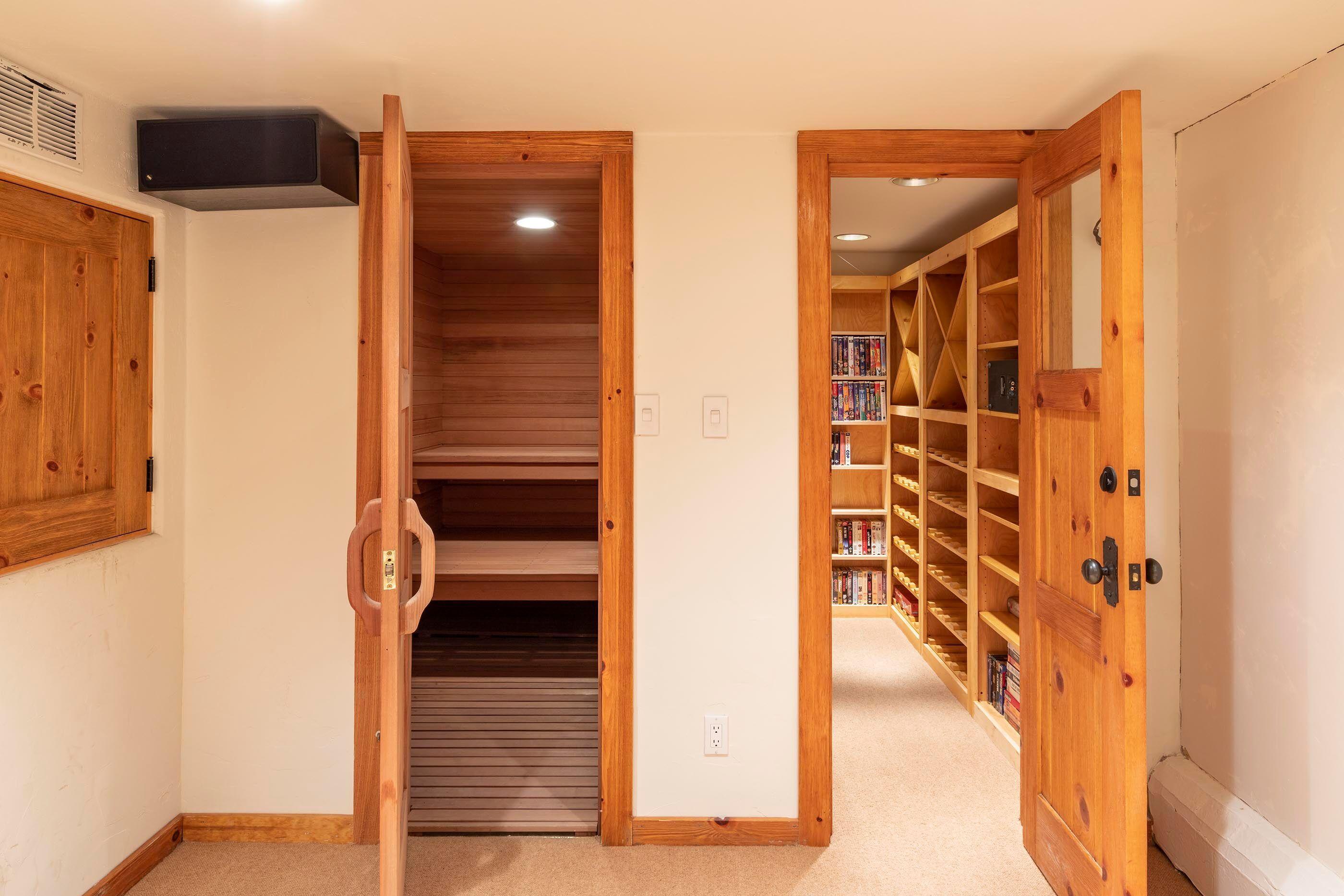 2045 West Anderson Road Placerville, CO 81430 - Photo 23 of 28 Sauna Wine Room