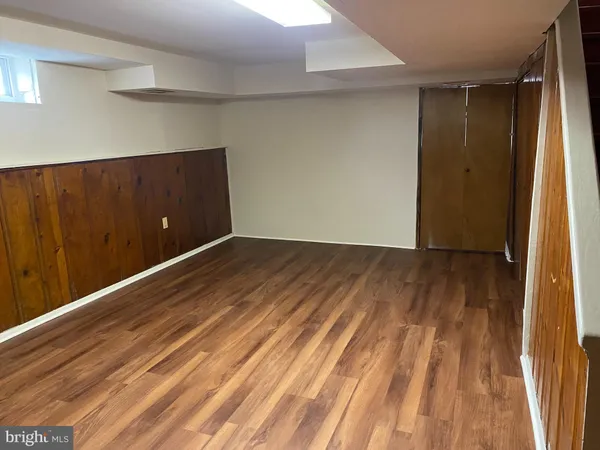 a view of wooden floor