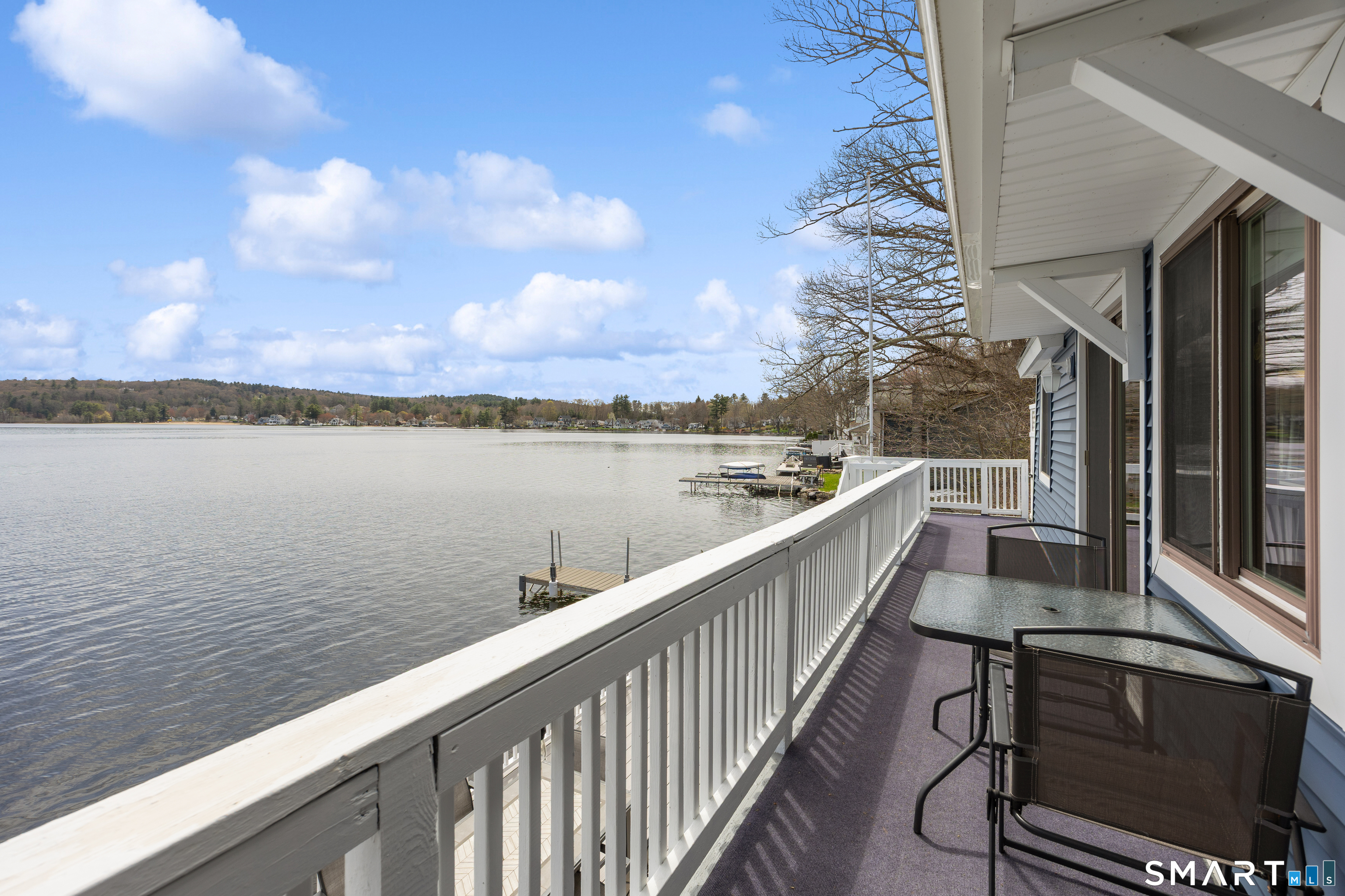 139 West Shore Road Ellington, CT 06029 - Photo 31 of 38 Upper level deck with incredible views
