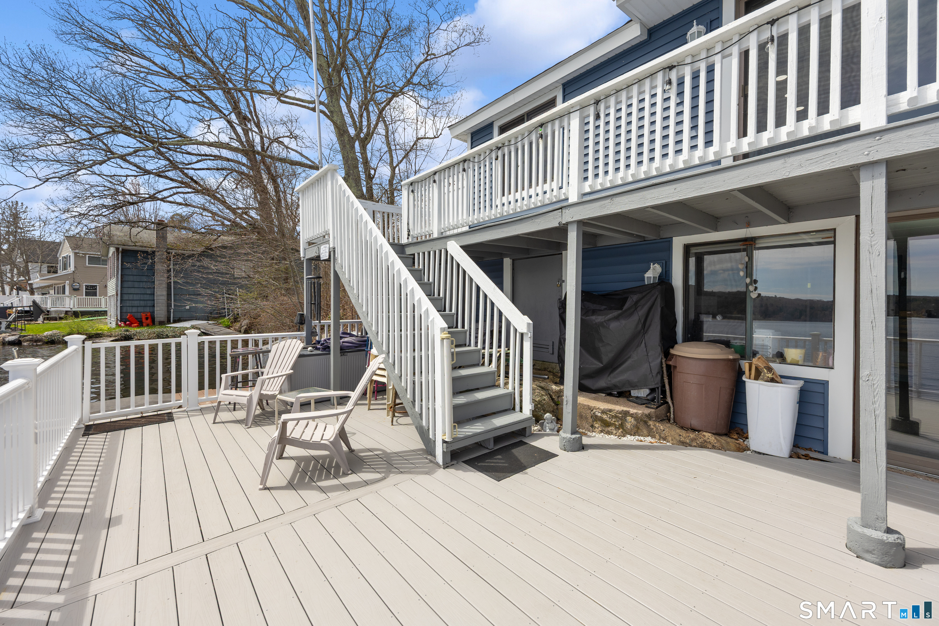 139 West Shore Road Ellington, CT 06029 - Photo 5 of 38 Massive waterfront deck for entertainment/quiet enjoyment!