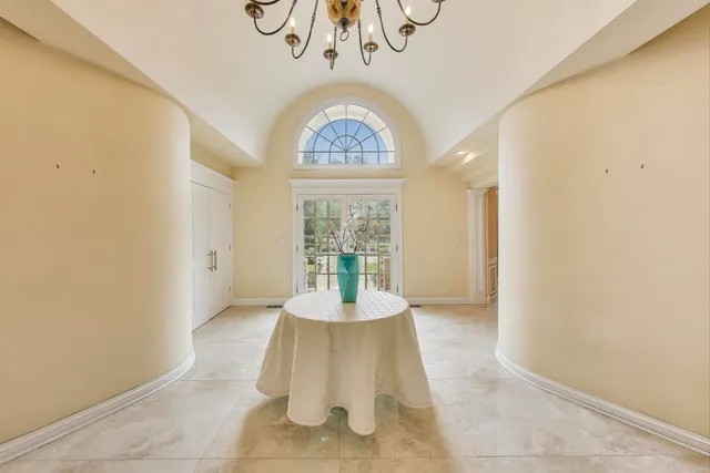 a very nice looking room with a large window