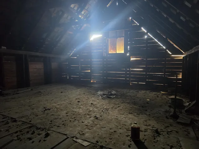 a view of water heater room