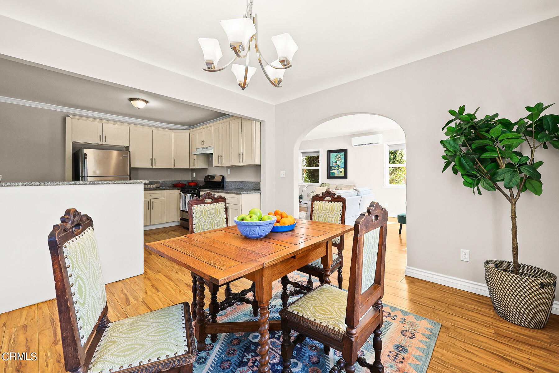 2116 Summit Avenue Altadena, CA 91001 - Photo 16 of 31 a view of a dining room with furniture and a potted plant