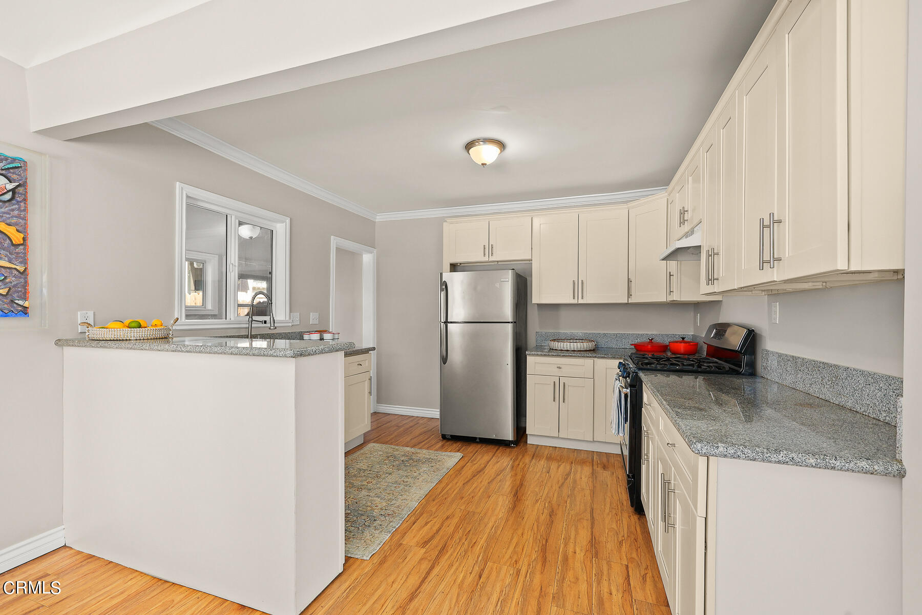 2116 Summit Avenue Altadena, CA 91001 - Photo 17 of 31 a kitchen with refrigerator and cabinets