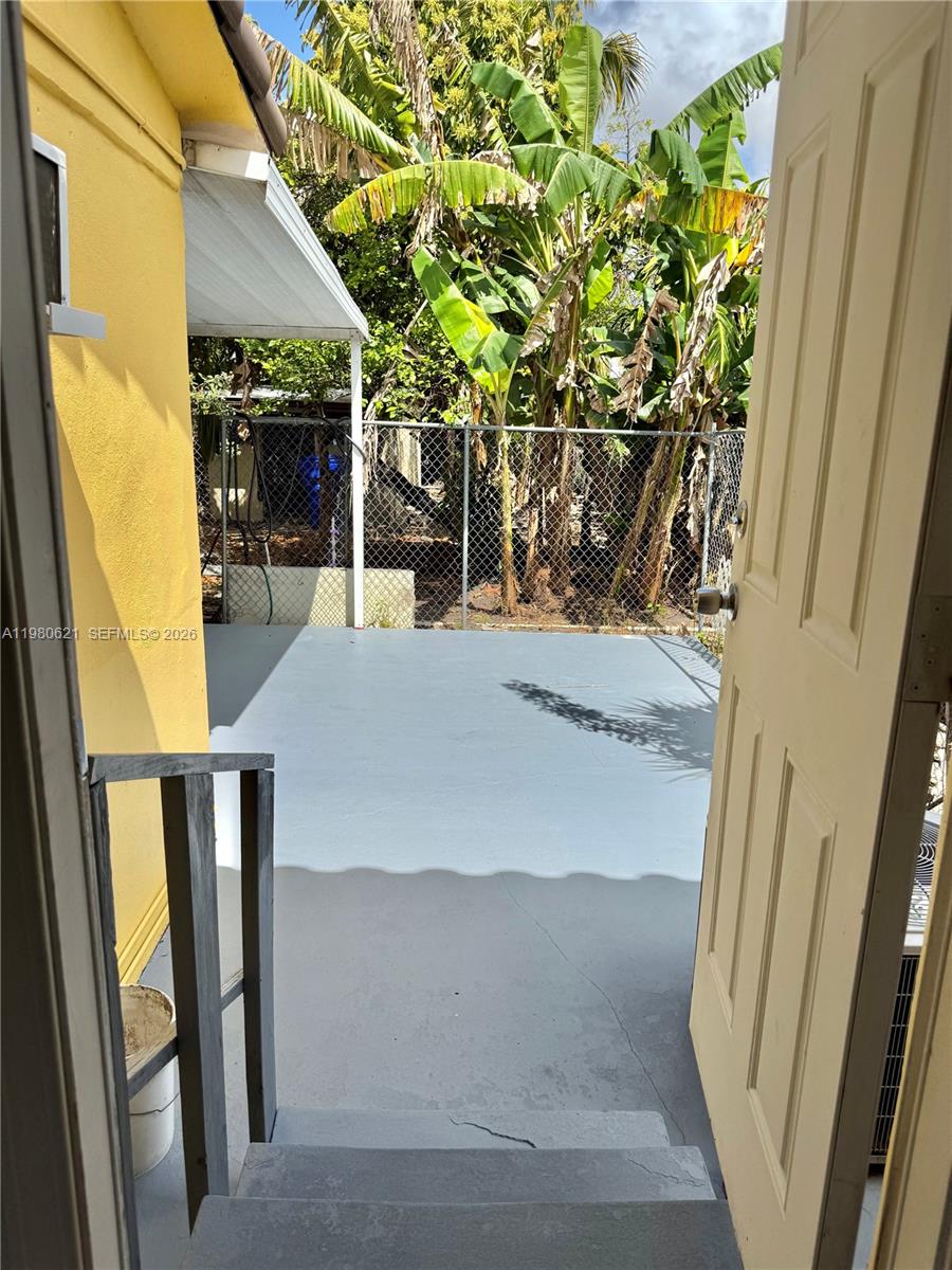2395 Southwest 2nd Street Miami, FL 33135 - Photo 25 of 41 Backyard Entrance