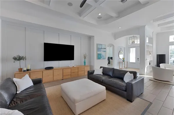 a kitchen with sink cabinets and window