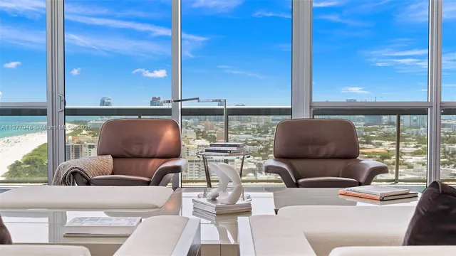 a view of balcony with seating space