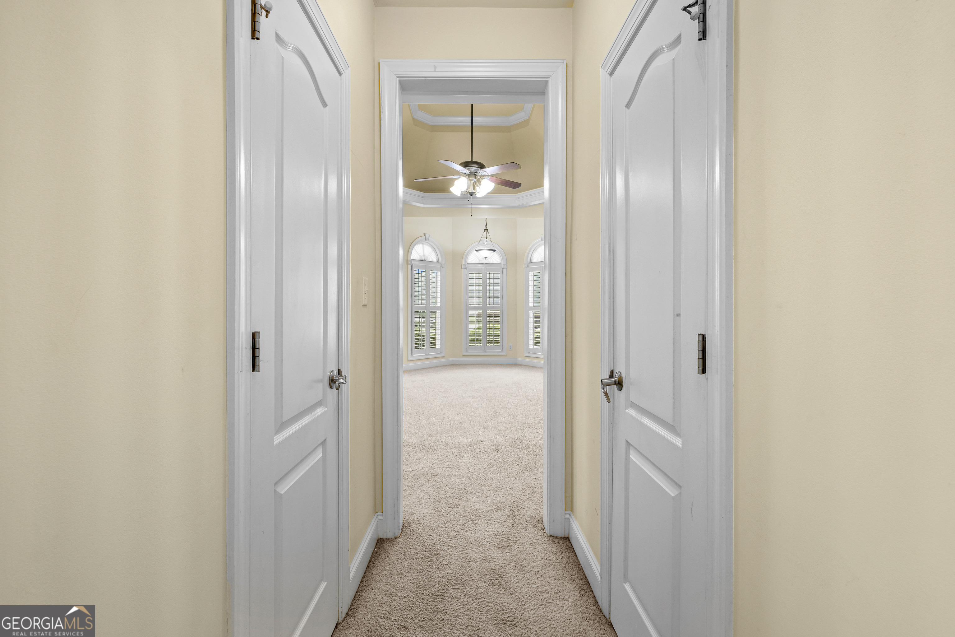 120 Shankhill Ridge Tyrone, GA 30290 - Photo 27 of 54 a view of a bathroom from a hallway