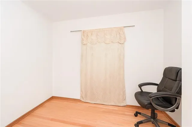 a view of workspace with fan