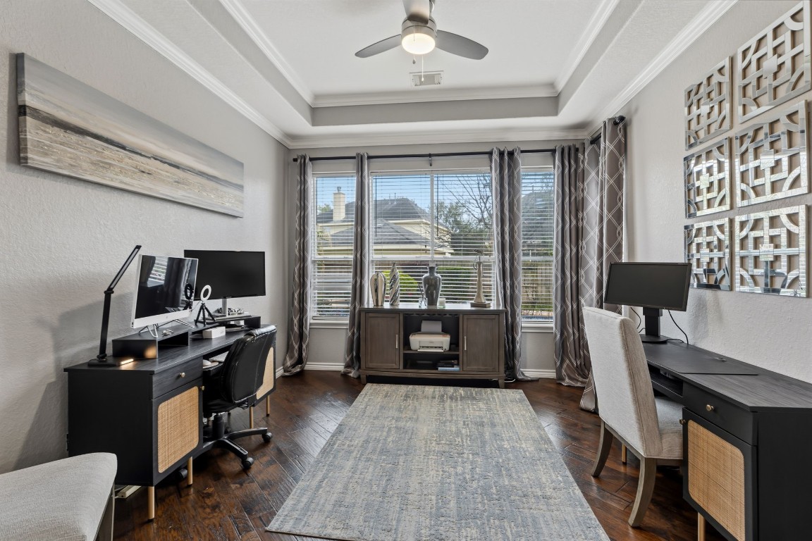 20102 Windbury Court Spring, TX 77379 - Photo 9 of 49 This private office is just beyond the dining room and is very private - it has pocket doors that can close it off from the dining room, if desired.
