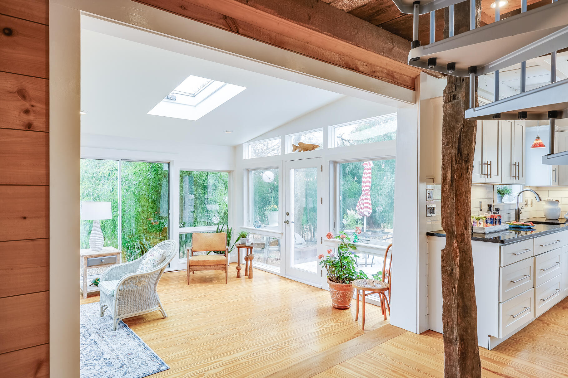 2147 Route 6 Wellfleet, MA 02667 - Photo 42 of 98 a living room with furniture and a large window