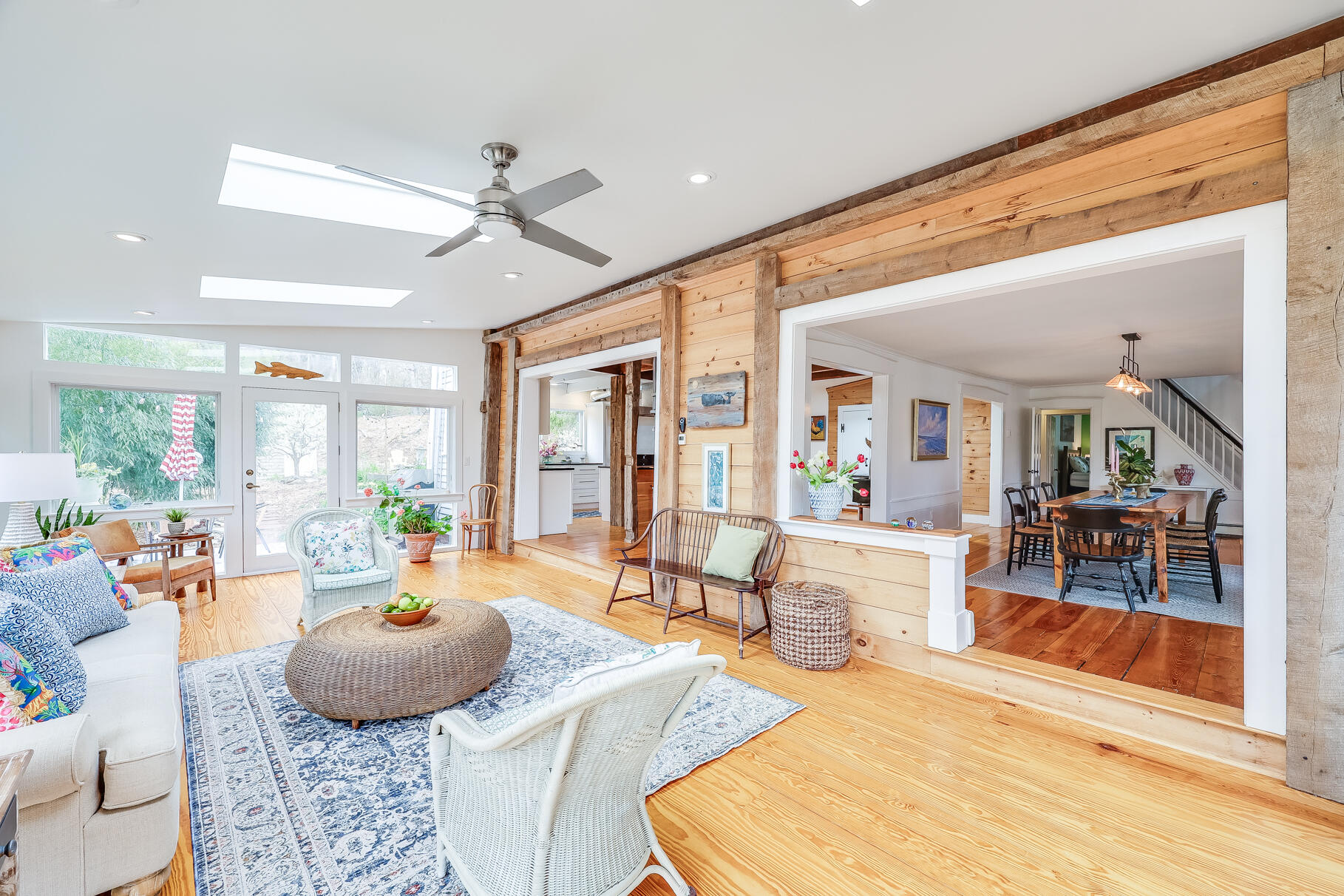 2147 Route 6 Wellfleet, MA 02667 - Photo 55 of 98 a living room with furniture and a large window
